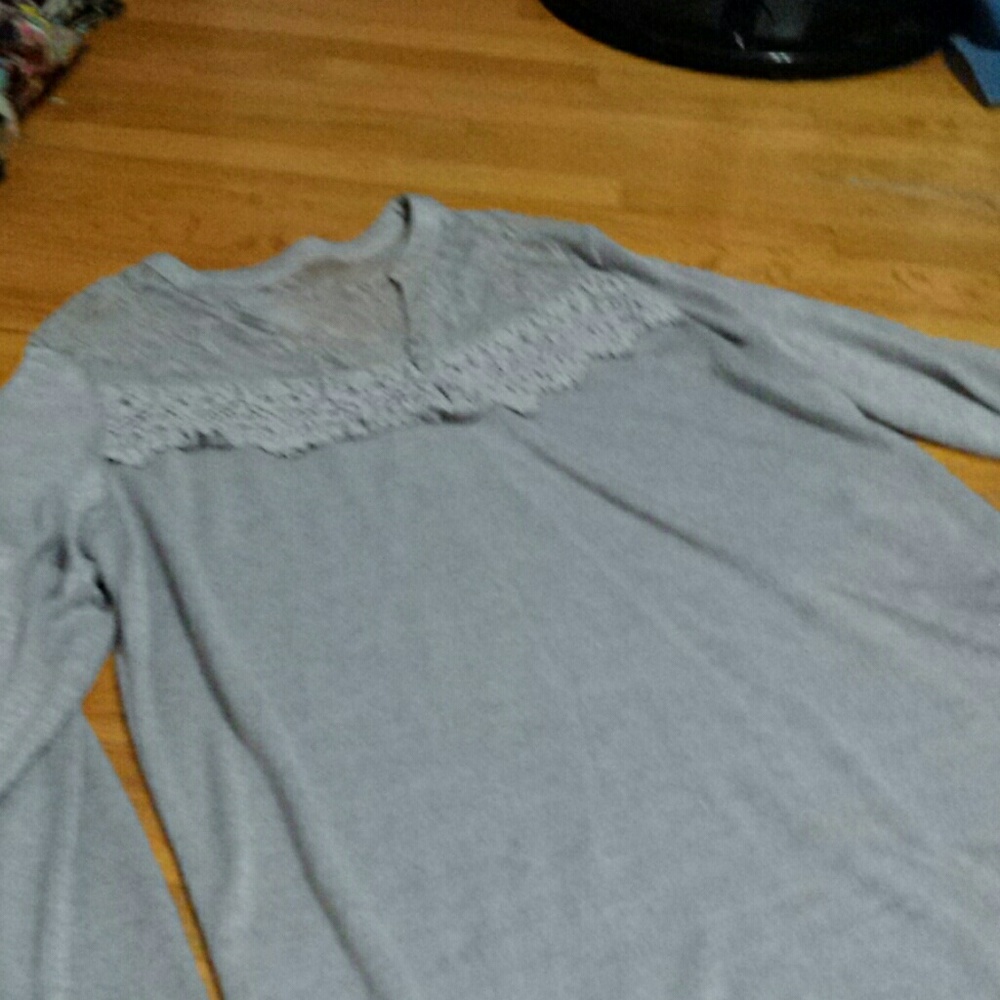 Grey Long sleeve Shirt
